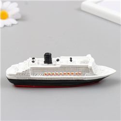 Фигурка для флорариума полистоун «Морской лайнер», 12×3×4 см