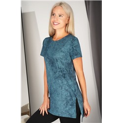 Женская удлиненная футболка с разрезами Happyfox