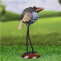 Садовая фигура из полистоуна «Каркуша» маленькая, 10×12×25 см