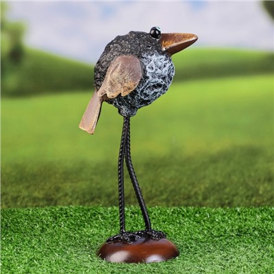 Садовая фигура из полистоуна «Каркуша» маленькая, 10×12×25 см