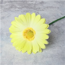 Цветок искусственный Гербера 30 см ЖЕЛТЫЙ / CG-30 /уп 1200/724393