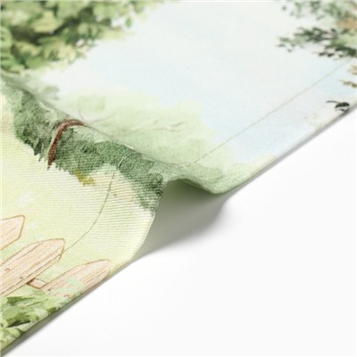 Набор салфеток «Этель» Family picnic, 40×40 см, 4 шт. 100% хлопок, саржа 190 г/м²