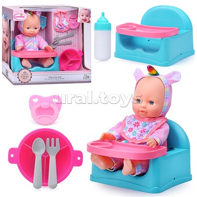 Пупс с аксессуарами "Милочка" в коробке