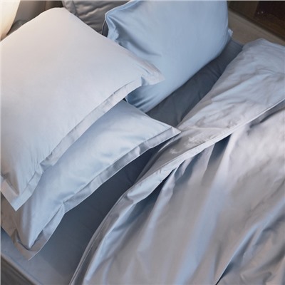 Простыня на резинке 1.5-спальная SL Home Sea, 160×200+30 см, сатин