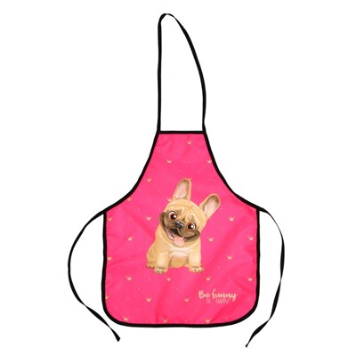 Фартук для труда + нарукавники, 485×395/250×160 мм, рост 116-140 см, Calligrata «Бульдожка»