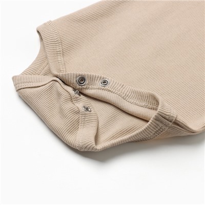 Боди - водолазка детская MINAKU, рост 62-68 см, бежевое