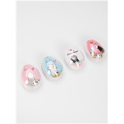 Расчёска - шейкер «Лапки», 5.5×9(±1) см, МИКС