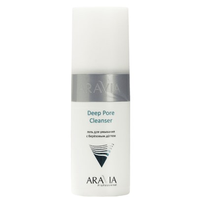 ARAVIA Гель для умывания с березовым дегтем Deep Pore Cleanser 150 мл 9409