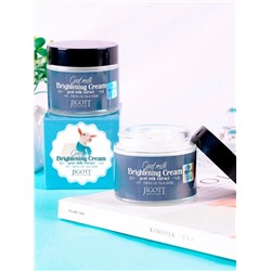 JIGOTT - КРЕМ ДЛЯ ЛИЦА ОТБЕЛИВАЮЩИЙ С ЭКСТРАКТОМ КОЗЬЕГО МОЛОКА GOAT MILK WHITENING CREAM, 70 ML