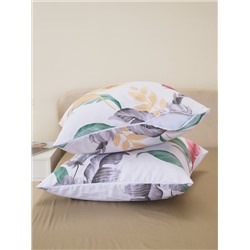 Комплект постельного белья из сатина с одеялом - Листья тропиков