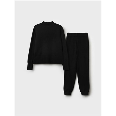 Комплект трикотажный для девочек: джемпер, брюки