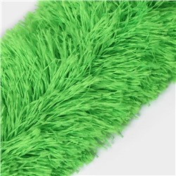 Щётка для пыли Доляна «Антистатик», микрофибра, 61 см, зелёная