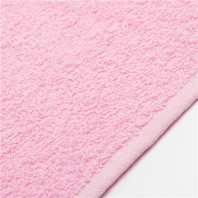 Полотенце махровое «Экономь и Я», 70×140 см, хлопок 100%, розовое