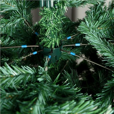 УЦЕНКА Искусственная ёлка «Зимнее волшебство. Ель голубая», 220 см, ПВХ ветки на крючках