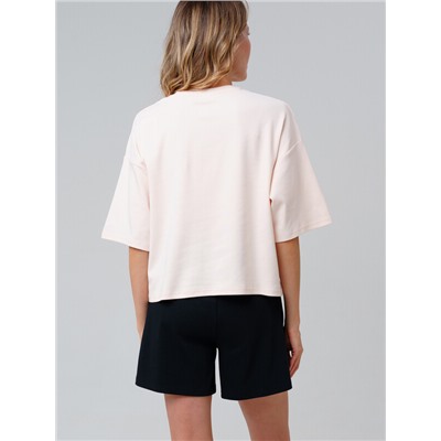 Комплект трикотажный для женщин: фуфайка (футболка), шорты