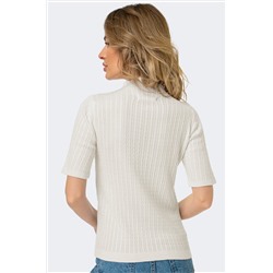 Женский джемпер в косичку с коротким рукавом Happyfox