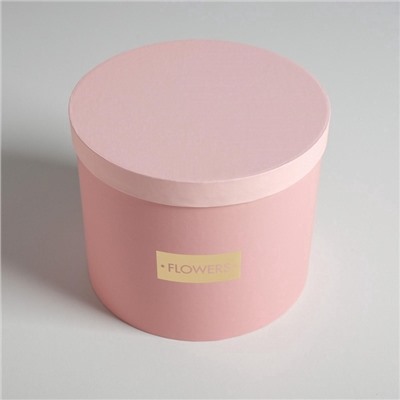 Набор коробок для цветов 4 в 1, упаковка подарочная, «Нежные тона», 14×14×13 см - 20×20×17.5 см