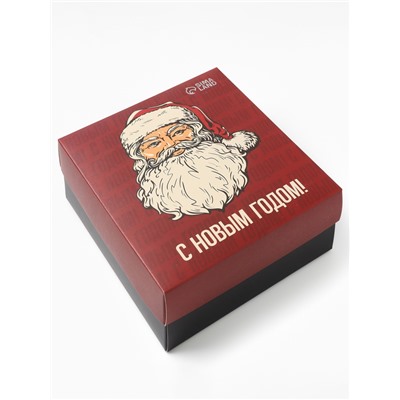 Подарочный набор термос и носки 3 пары KAFTAN «С новым годом» размер 41-44 (27-29 см)