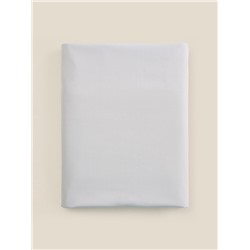 Простыня 1.5-спальная SL Home Percale 300ТС, 160×235 см, серая, хлопок 100%