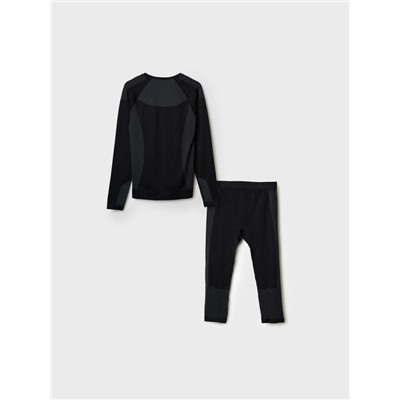 Термокомплект трикот. для мужчин: фуфайка с длин. рук, брюки укороченные