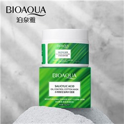 (ЗАМЯТА КОРОБОЧКА) Салициловые диски очищающие для жирной кожи BIOAQUA, 55 шт.
