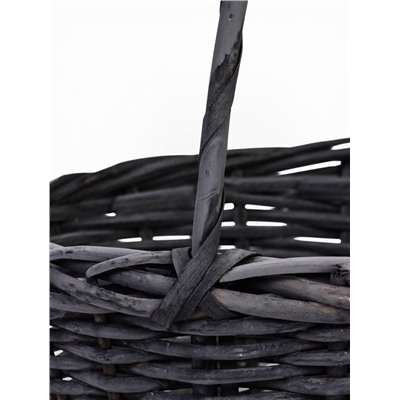 Набор корзин 3 шт ИВА 36x36x14 30x30x12 25x25x11 см ПЛЕТ ручка h=23/20/17 см