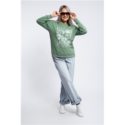 Толстовка 80047 (Фисташка)