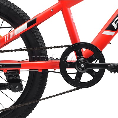 Велосипед 20" Rocket Crux 2.0 , цвет красный, размер 11"
