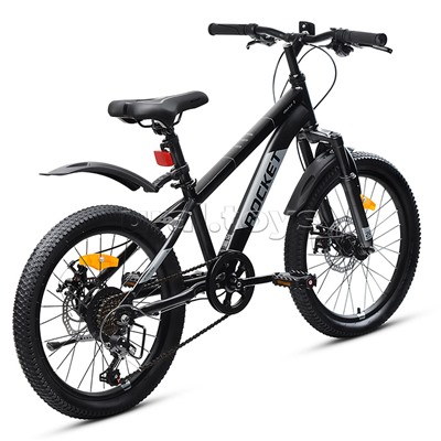 Велосипед 20" Rocket Crux 3.0 , цвет черный, размер 11"