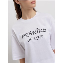 Футболки CONTE LD 2715 Укороченная футболка из хлопка с рисунком