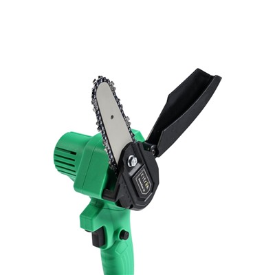 УЦЕНКА Пила цепная аккумуляторная ZITREK GreenSaw 20, 20 В, 2×1.5 Ач, шина 10 см, 5 м/с