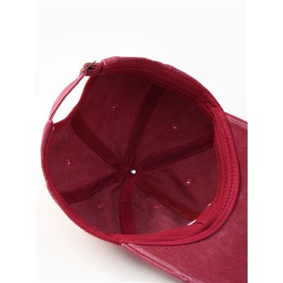 Кепка женская MINAKU «Сердце», размер 56-58, розовая, вареный деним