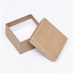 Набор коробок квадратных 10 в 1 крафт,24.5×24.5×11.5 - 6.5×6.5×4 см,