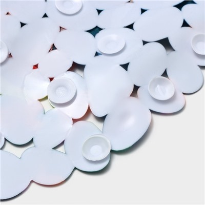 Коврик противоскользящий в ванну Доляна «Яркие рыбы», на присосках, 35×68 см