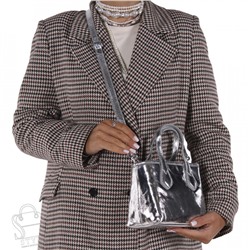 Сумка женская кожаная 3315NN silver Natale Navetta