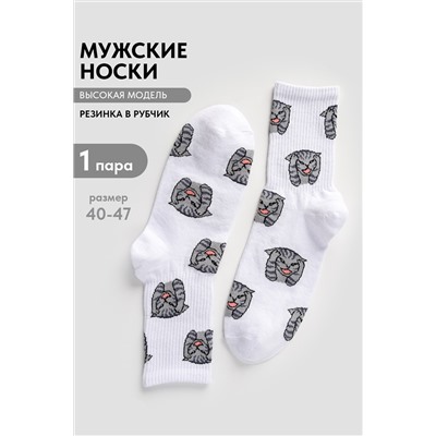 Носки мужские Драматик кот