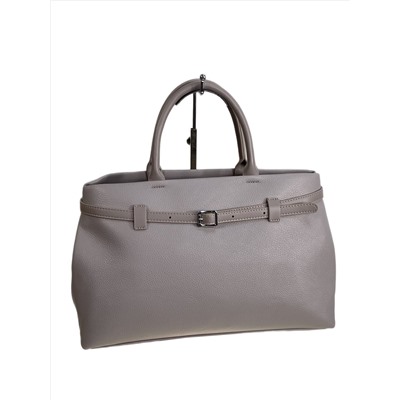 Женская сумка из искусственной кожи, цвет серо-бежевый