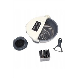 Дуршлаг с овощерезкой 83374 НАТАЛИ, 999536