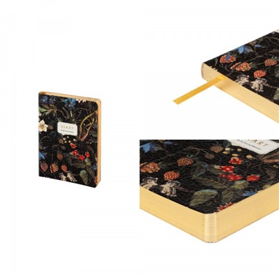 Ежедневник недатированный А6+ FLEX "FLORA.Лесные ягоды" 3-742/18 Bruno Visconti