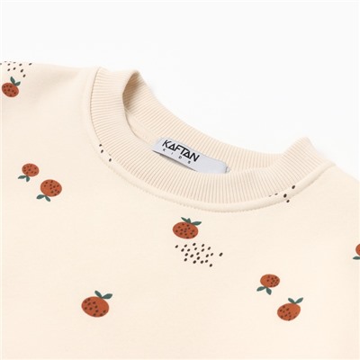 Свитшот детский KAFTAN Oranges, размер 36 (134-140 см)