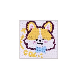 Набор творческая мастерская 22х22см "Корги"