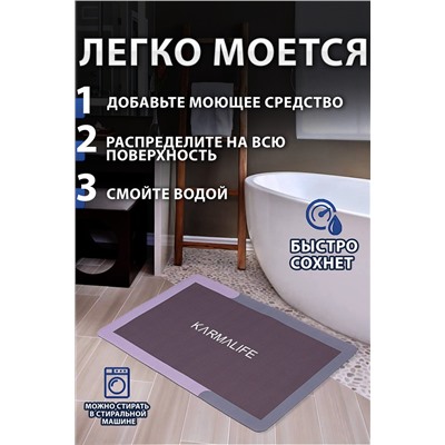 22272 Коврик для ванной прямоугольный НАТАЛИ, 1033302