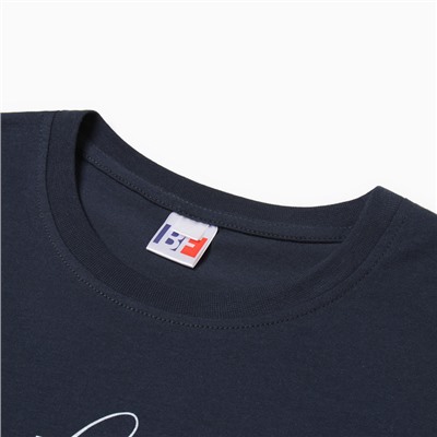 Футболка женская, цвет тёмно-серый, размер 46