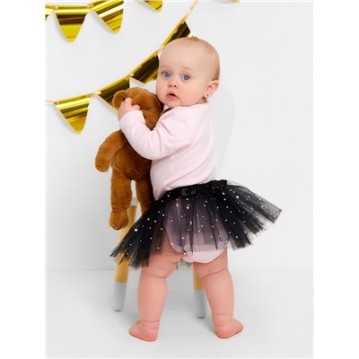 Юбка детская KAFTAN «Звездочки», чёрный, длина 17 см