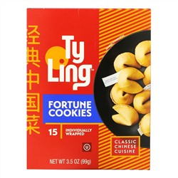 Ty Ling, Fortune Cookies, 15 Individually Wrapped