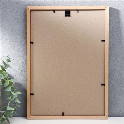 Фоторамка для фото 21×30 см Tariro, сосна, коричневый, (пластиковый экран)