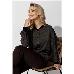 Жакет женский  4323/04/Черный, коричневый