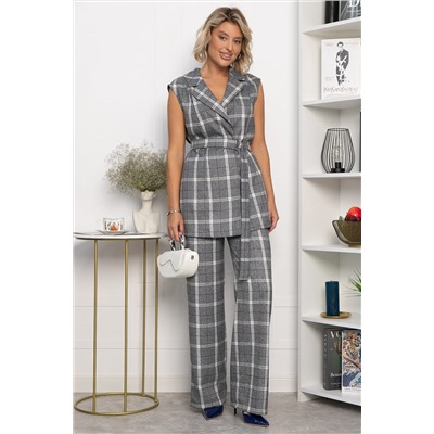 Костюм брючный Амстердам (светло-серый) К14290-12М