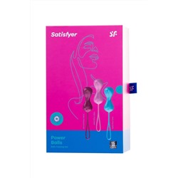 Набор из трёх двойных вагинальных шариков Satisfyer Power Balls