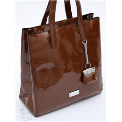 Сумка женская кожаная 91147SP brown Velina Fabbaino-Safenta в Новосибирске